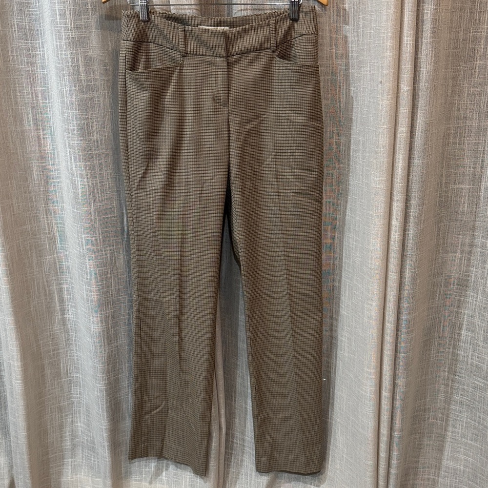 Michael Kors Tan Straight Leg Women's Pants